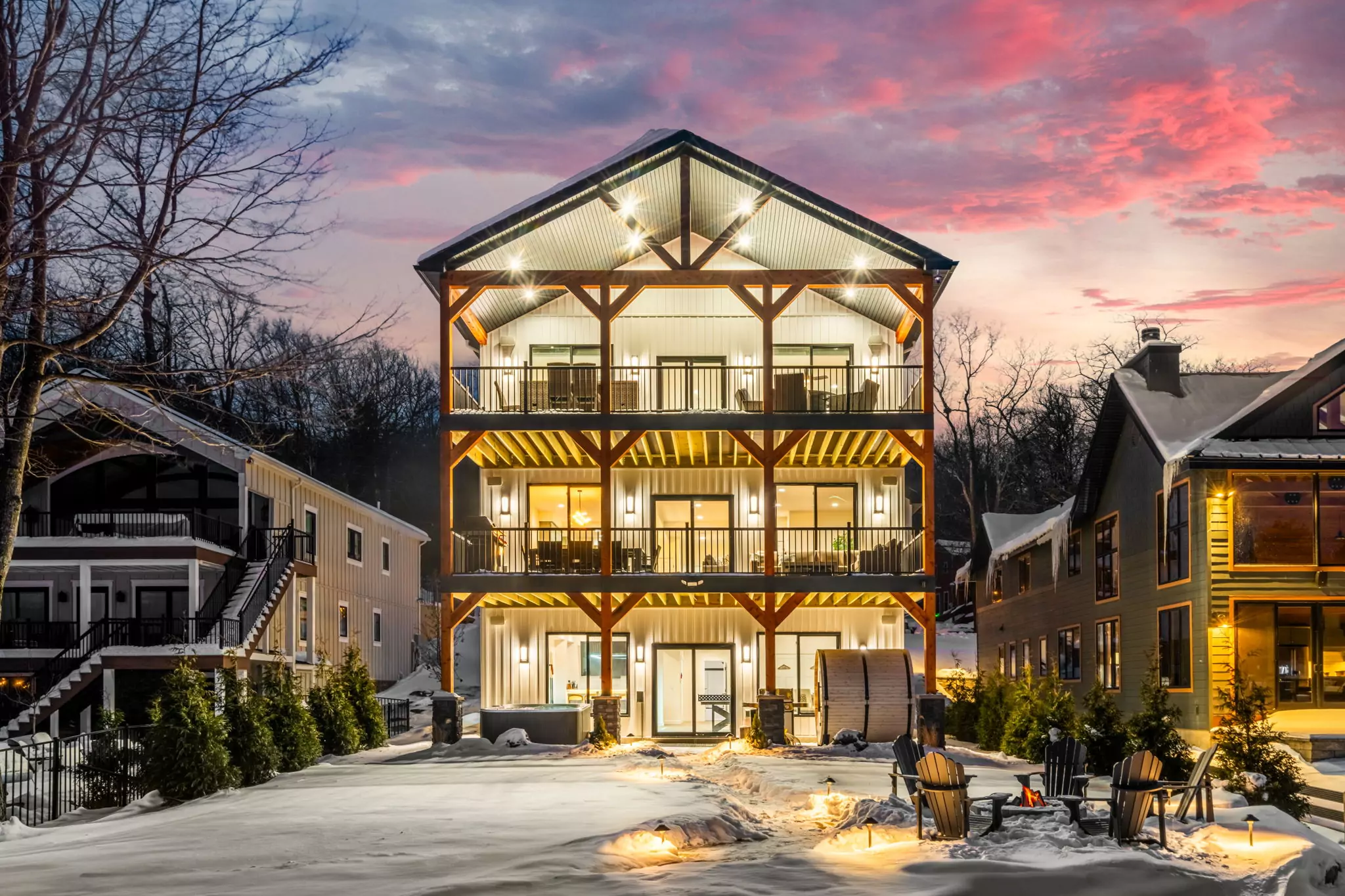 Elevation Facing Lake Harmony